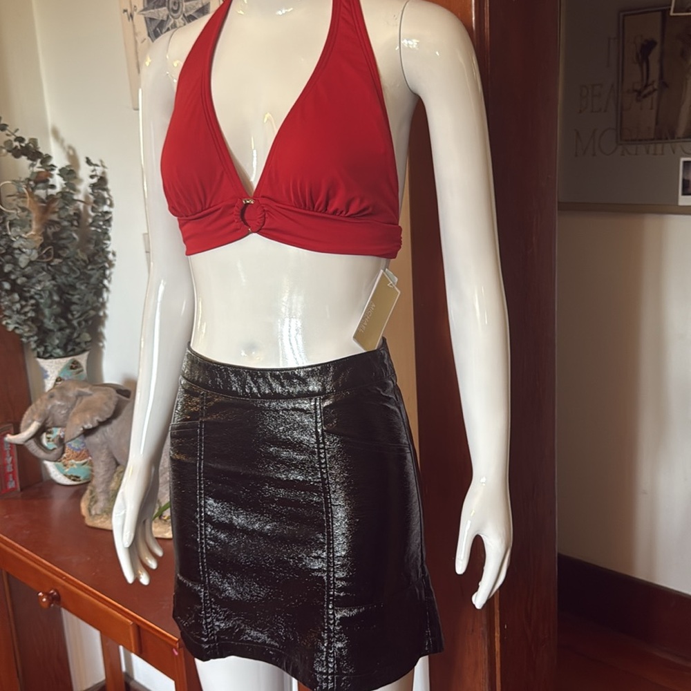 Michale kors size L NWT Red Women's Swimwear Set